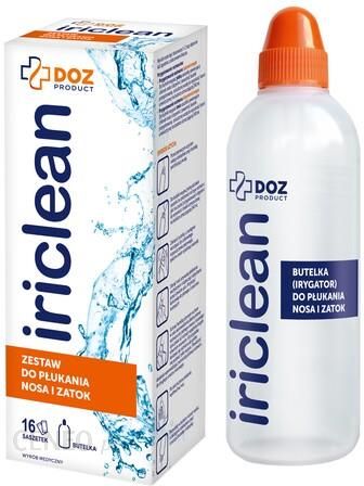 i-doz-product-iriclean-zestaw-do-plukania-nosa-i-zatok-240-ml-butelka-16-saszetek